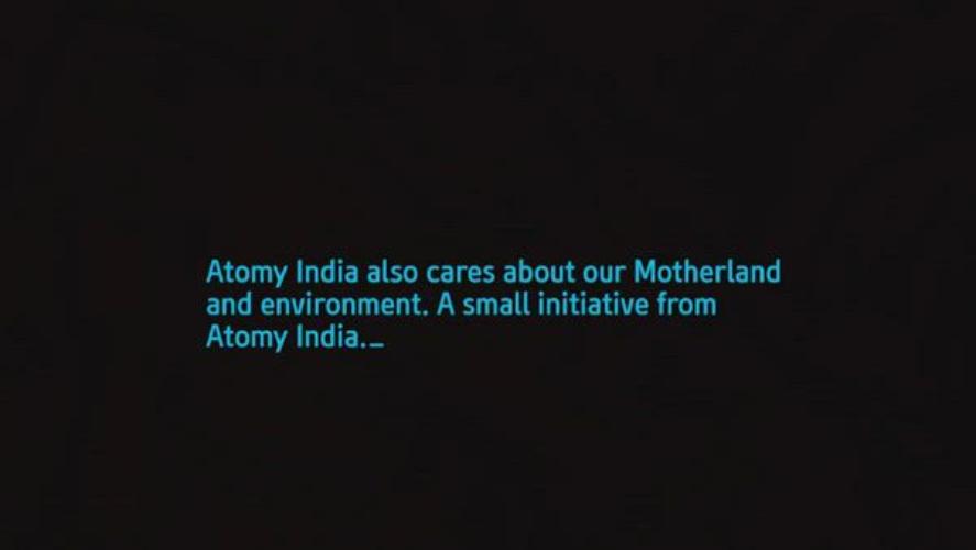 Atomy India Initiative &" SAY NO TO PLASTIC &"