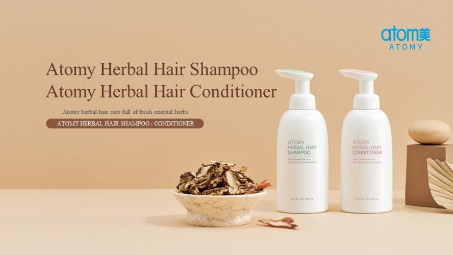 [Product PPT] Atomy Herbal Hair Shampoo & Conditioner (ENG)