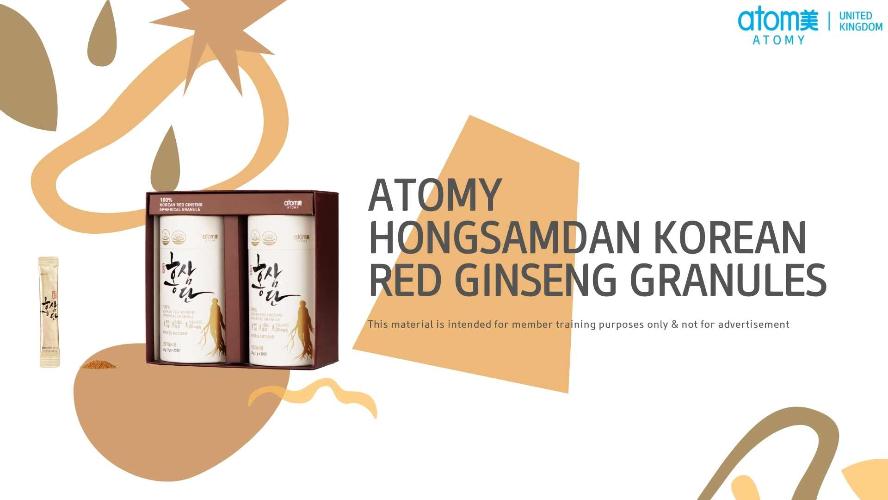 Atomy Hongsamdan (English)