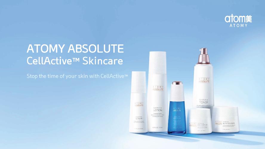 [Poster] Atomy Absolute CellActive Skincare