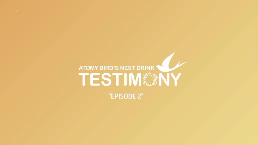 Atomy Bird's Nest Drink Testimonial Program Episode 02
