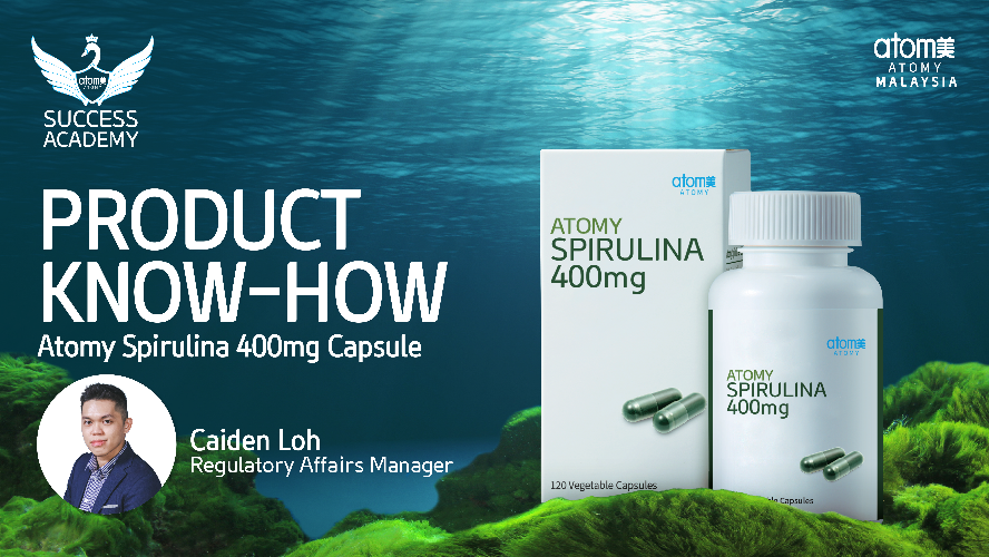 Product Know How -Atomy Spirulina 400mg (ENG)