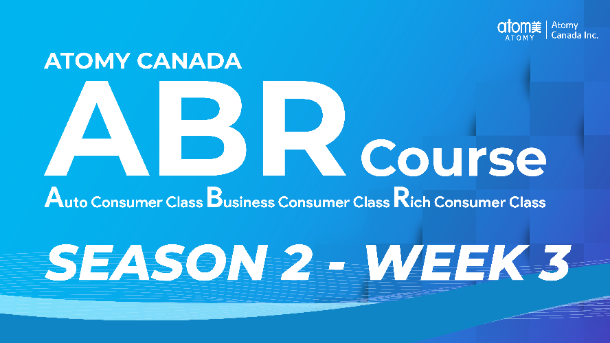 ABR Cousre Season 2 - Week 3