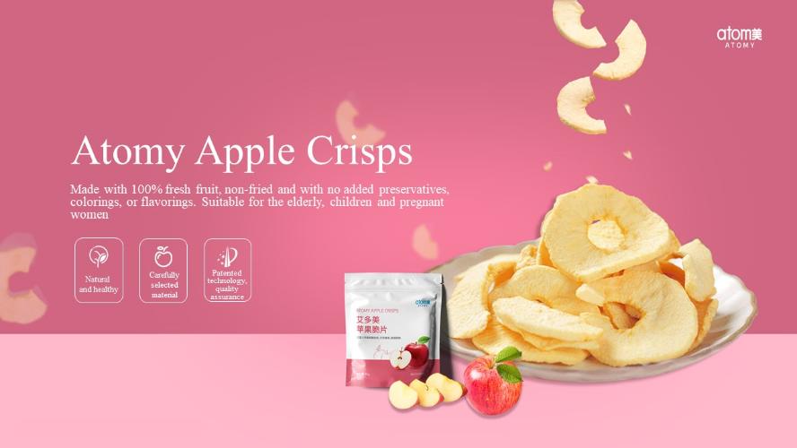 [Product PPT] Atomy Apple Crisps (ENG)
