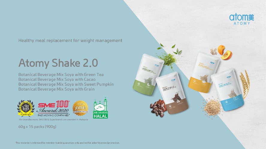 [Product PPT] Atomy Shake 2.0 Botanical Beverage Mix Soya  (ENG)