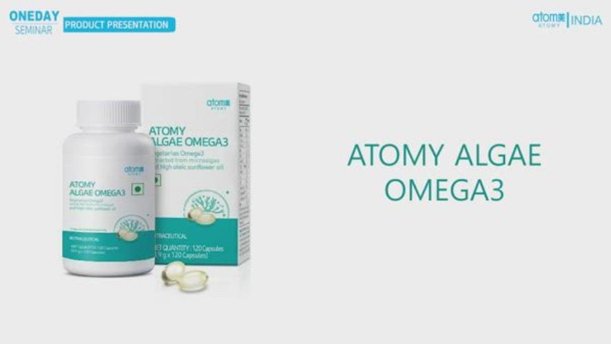 Product Presentation - Atomy Algae Omega -3 (Veg)
