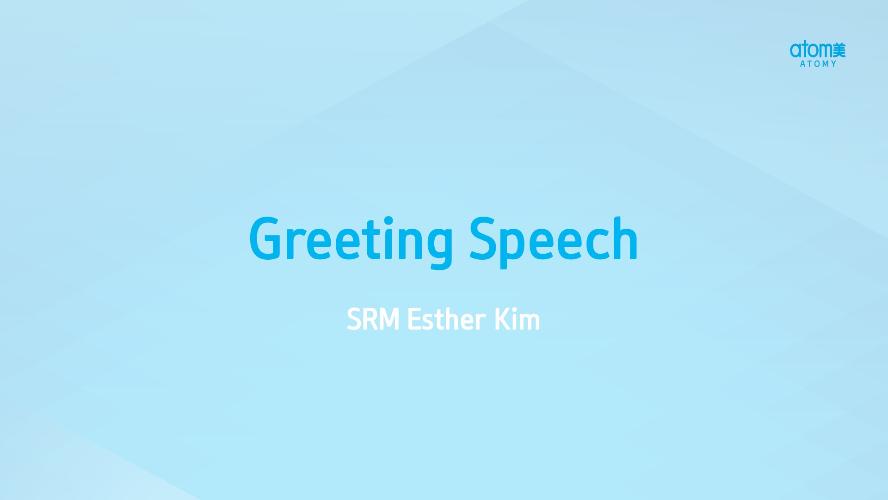 SEP 2022 PERTH ODS - Greeting Speech by SRM Esther Kim