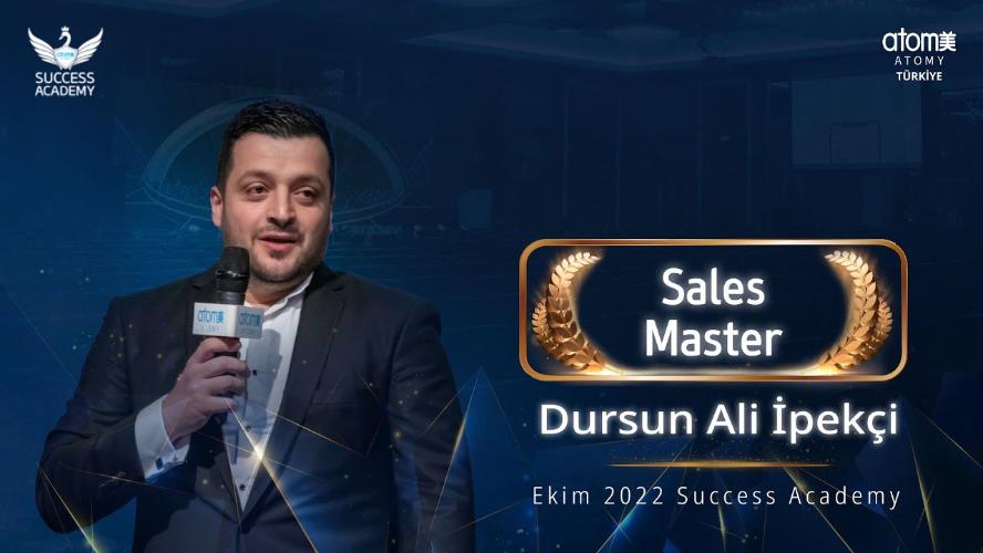 Atomy Sales Master - Dursun Ali İpekçi - Ekim 2022 Success Academy