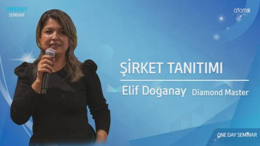 Atomy Diamond Master - Elif Doğanay - Şirket Tanıtımı - Kasım 2022 OneDay Seminar Gaziantep