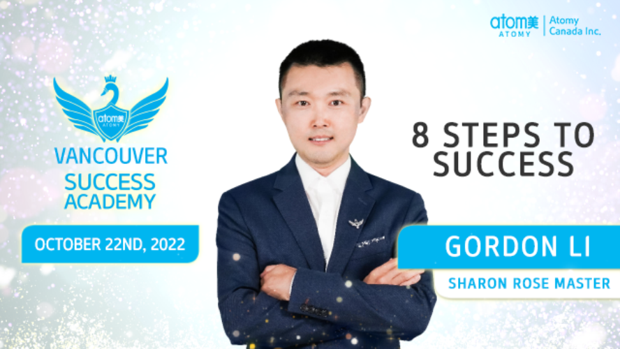 8 Steps to Success by SRM Gordon Li