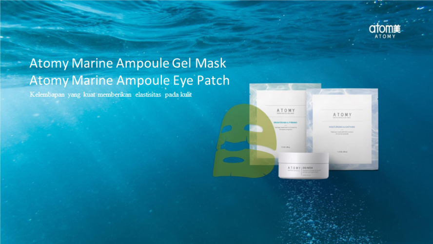 Atomy Marine Ampoule Gel Mask & Eye Patch