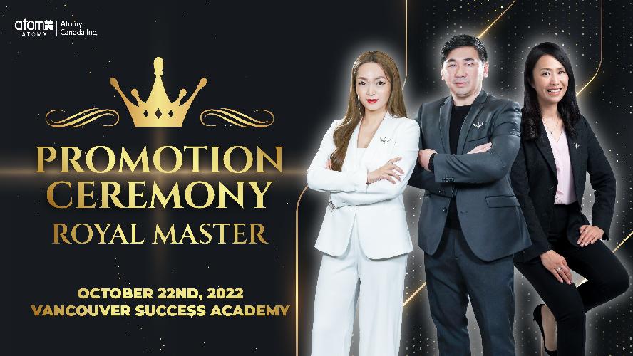 October 22nd, 2022 Promotion Ceremony - Royal Master