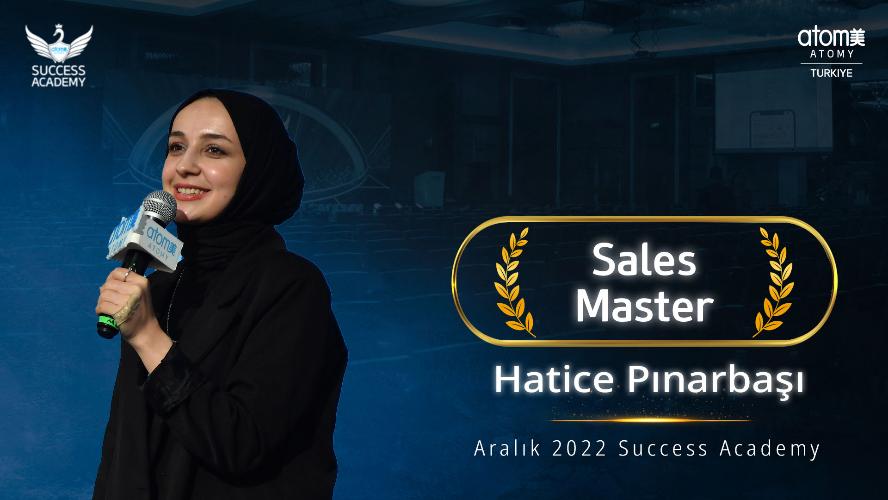 Atomy Sales Master - Hatice Pınarbaşı - Aralık 2022 Success Academy