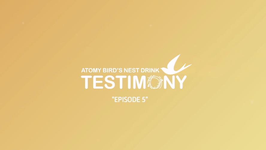 Atomy Bird's Nest Drink Testimonial Program Episode 05