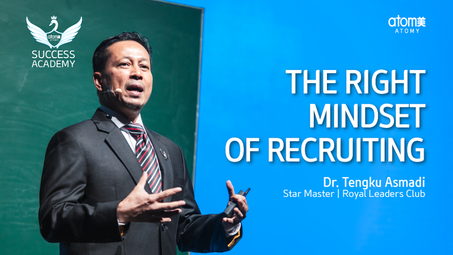 Success of Recruitment Principle by Dr. Tengku Asmadi STM (MYS)
