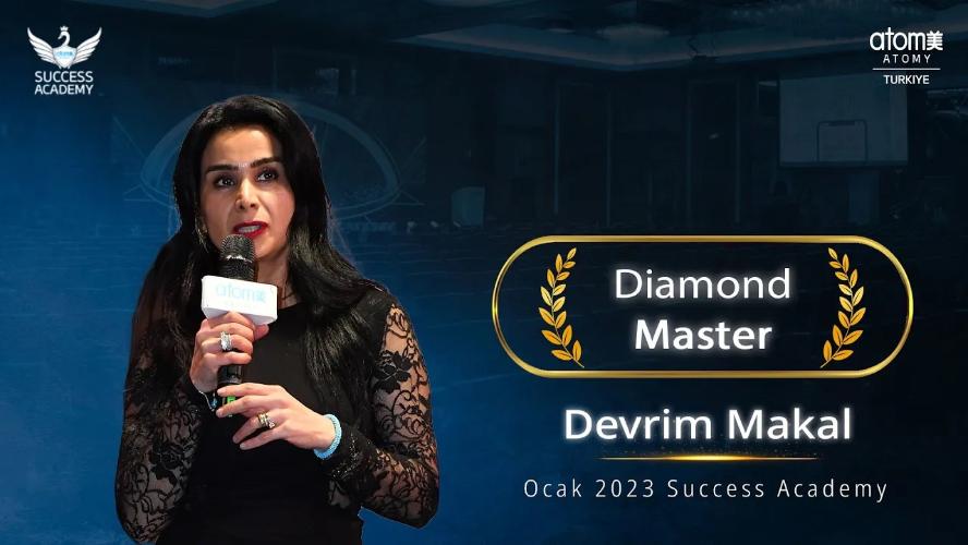 Atomy Diamond Master - Devrim Makal - Ocak 2023 Success Academy