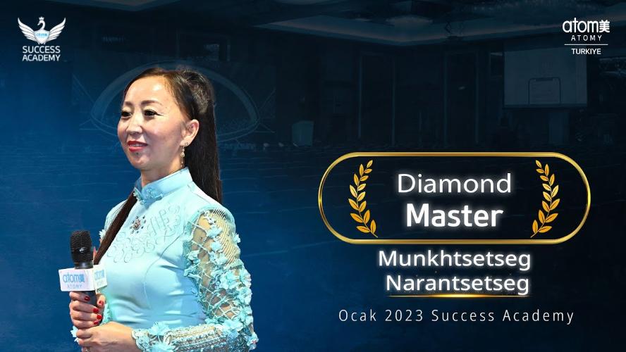 Atomy Diamond Master - Munkhtsetseg Narantsetseg - Ocak 2023 Success Academy