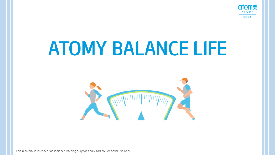 {Product PPT} Atomy Balance Life - English