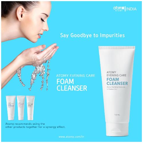 {Poster} Atomy Foam Cleanser - English
