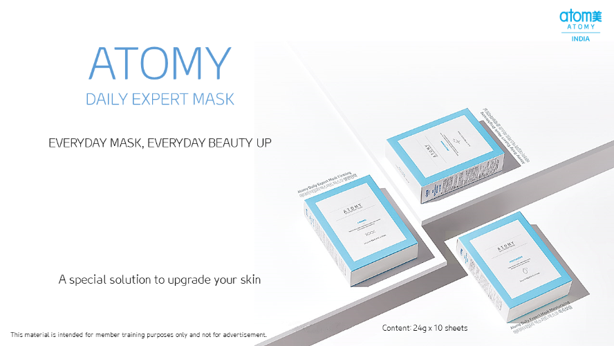 {Product PPT} Atomy Daily Expert Mask - English