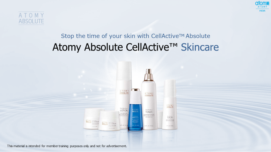 {Product PPT} Atomy Absolute CellActive Skincare Set - English
