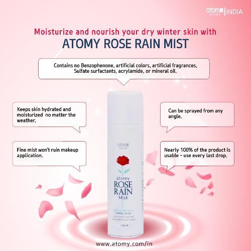 {Poster} Atomy Rose Rain Mist