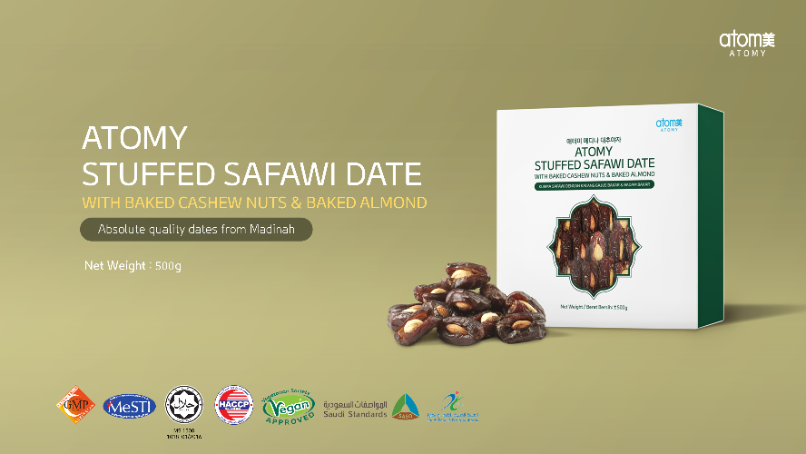 [Product PPT] Atomy Stuffed Safawi Date with Baked Cashew Nuts & Baked Almond (ENG)