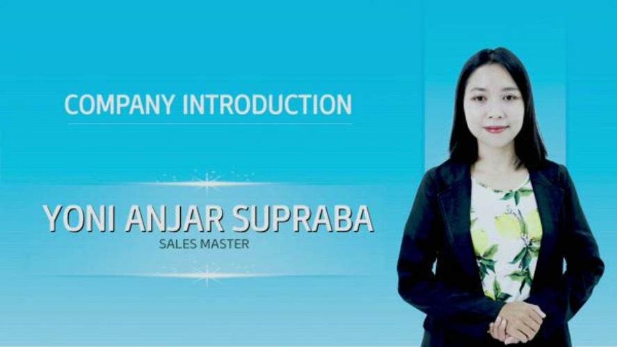 Company Introduction - Yoni Anjar Supraba (SM)