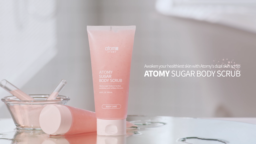 Atomy Sugar Body Scrub - How to