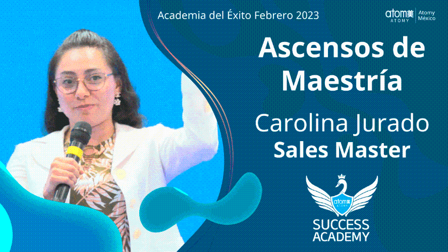 Ascenso de Maestría Sales Master: Carolina Jurado 