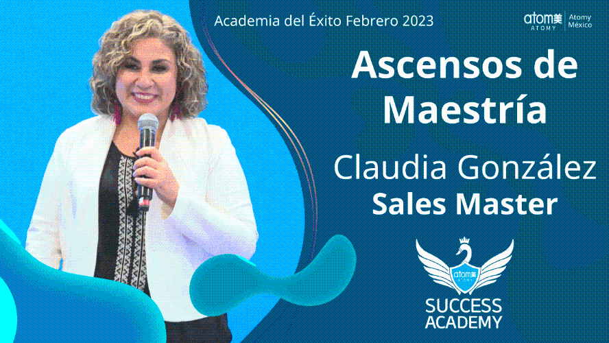 Ascenso de Maestría Sales Master: Claudia González