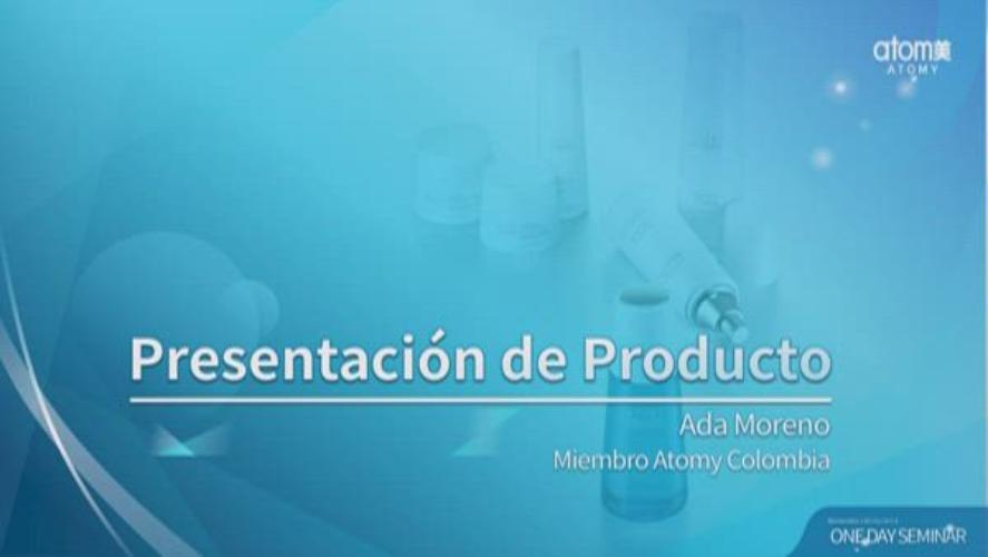 Presentación Productos: Ada Moreno