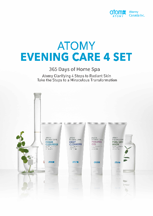 Atomy Evening Care 4 Set Poster
