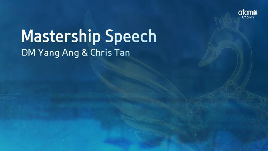 MARCH SA 2023 - Diamond Master Promotion Speech by Yang Ang & Chris Tan
