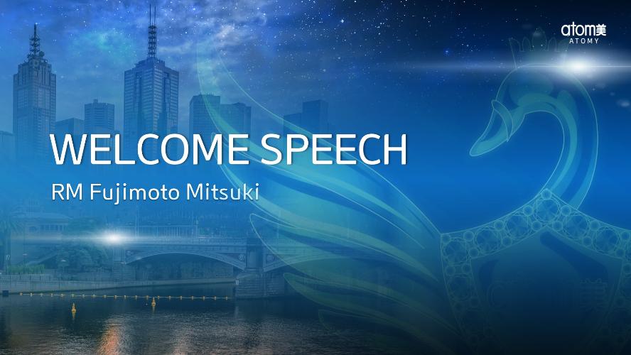 AO - APR 2023 SA EXTRACT - Welcome Speech by RM Fujimoto Mitsuki
