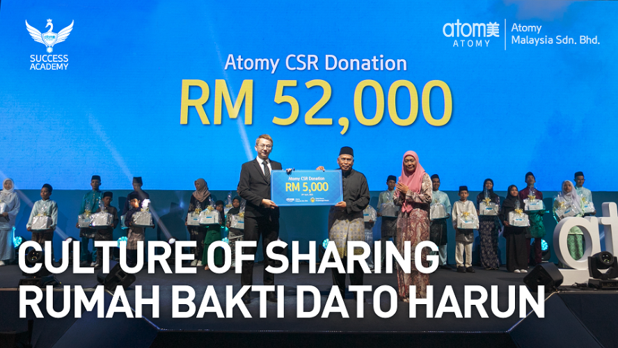 Atomy Malaysia CSR Rumah Bakti Dato Harun (ENG)