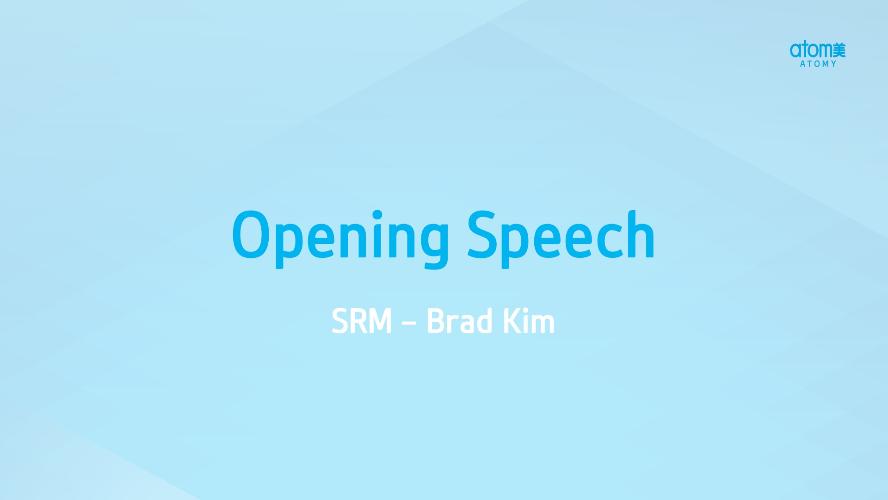 APR 2023 BRISBANE ODS - Opening Speech by SRM Brad Kim