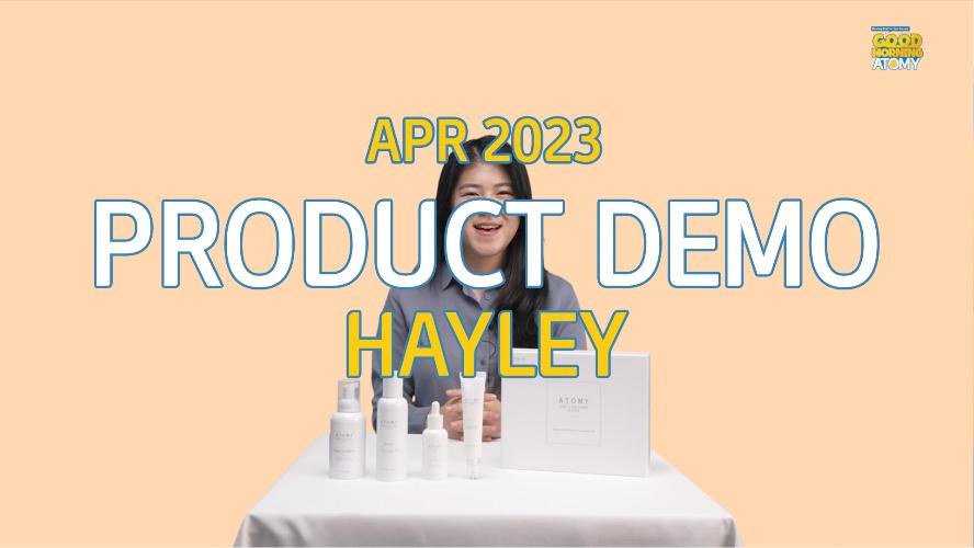 [GMA APRIL] Product Demonstration by Hayley