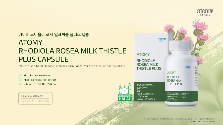 [Product PPT] Atomy Rhodiola Rosea Milk Thistle Plus (ENG)