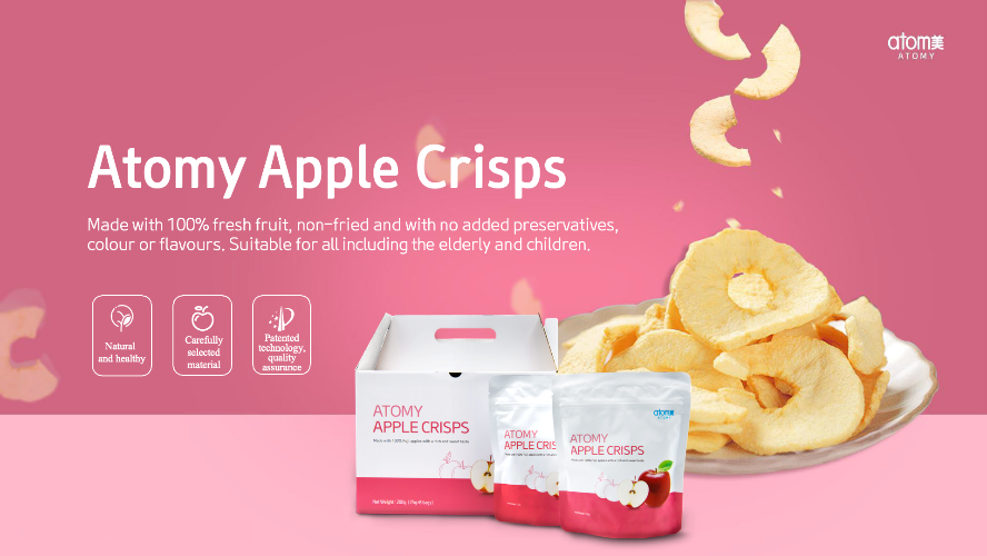 [Product PPT] Atomy Apple Crisps