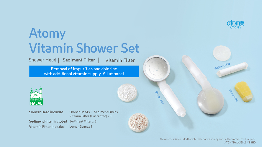 [Product PPT] Atomy Vitamin Shower Set (ENG)