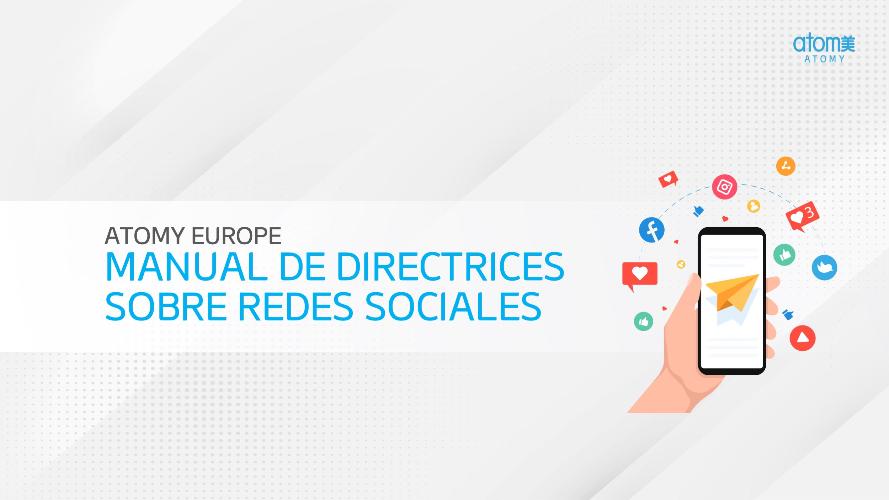 SOCIAL MEDIA REGULATION - GUIDELINE AND MANUAL (SPANISH)
