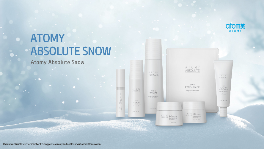 [Product PPT] Atomy Absolute Snow