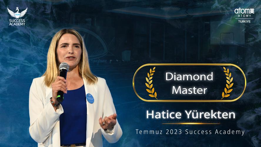 Atomy Diamond Master - Hatice Yürekten - Temmuz 2023 Success Academy