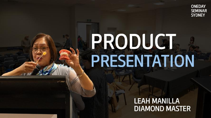 JULY 2023 SYDNEY ODS - Product Presentation by DM Leah Manilla