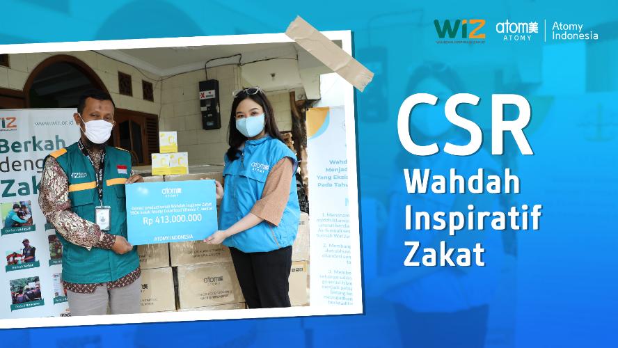 Donasi suplemen kesehatan melalui Wadah Inspiratif Zakat (WIZ)