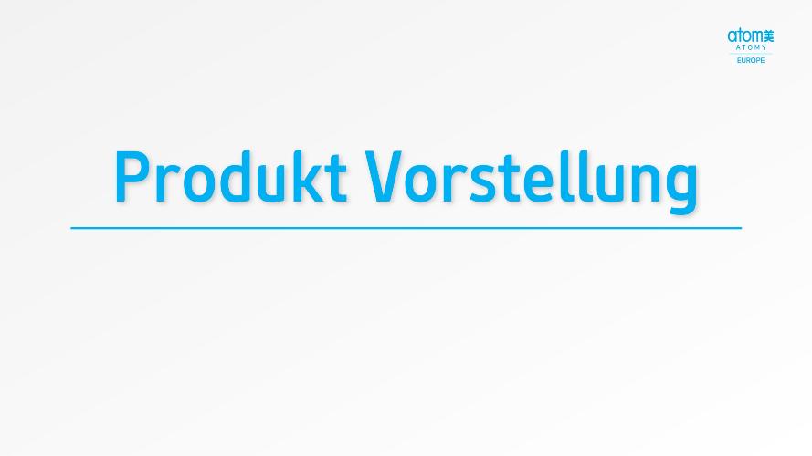 Product Presentation Template  (German) 