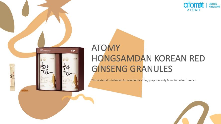 Atomy Hongsandam (English)