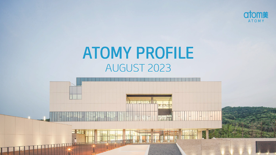 Atomy Company Introduction(Profile)  2023
