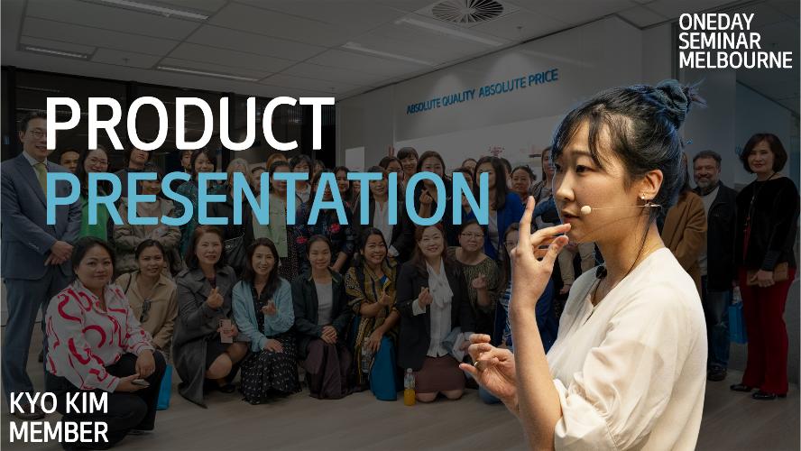 SEPTEMBER 2023 MELBOURNE ODS - Product presentation by Kyo Kim